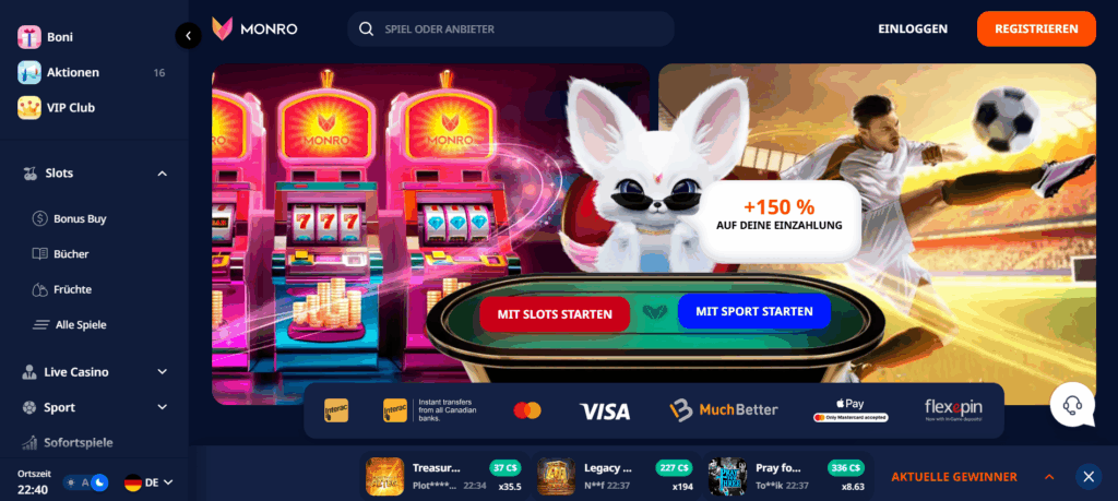 Monroe Casino Austria